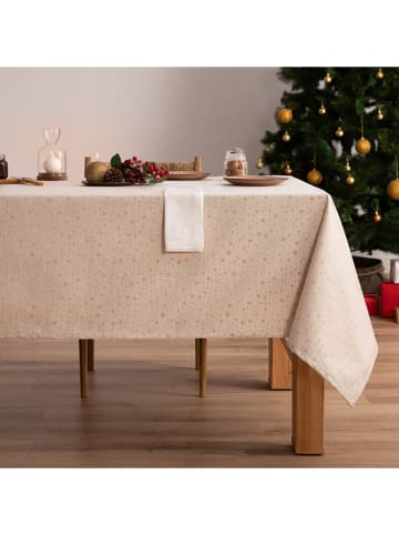 Mint Rugs Obrus "Christmas Gala" w kolorze złoto-kremowym