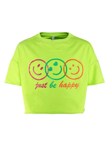 Blue Effect Shirt lichtgroen