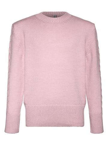 Blue Effect Sweter w kolorze jasnoróżowym