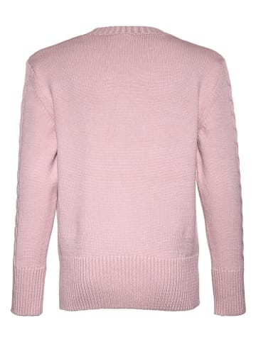 Blue Effect Sweter w kolorze jasnoróżowym