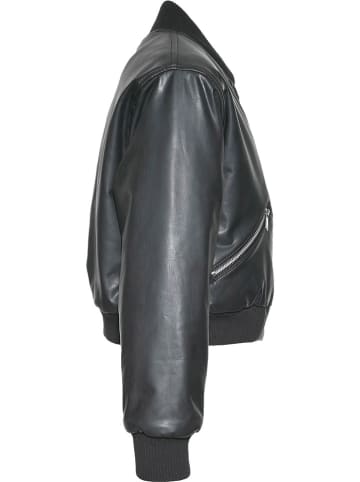 Blue Effect Kunstlederjacke in Schwarz