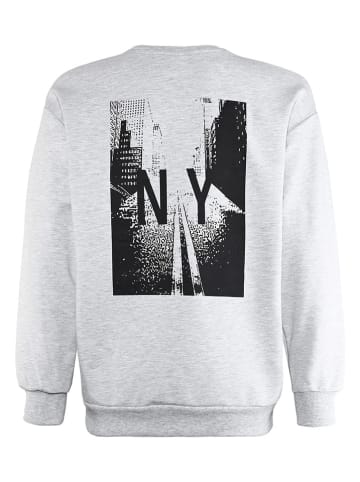 Blue Effect Sweatshirt lichtgrijs