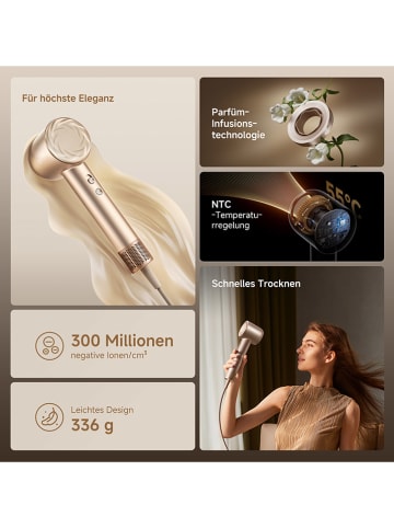 Dreame Haardroger "Glory Mix" goudkleurig