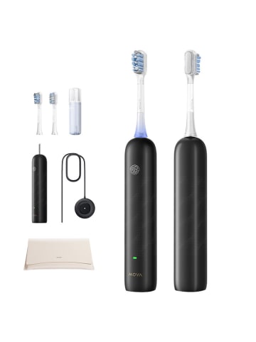 Mova Sonische tandenborstel "Fresh Pro" zwart