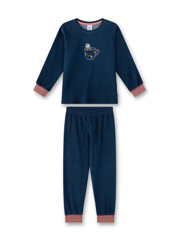 Sanetta Pyjama in Dunkelblau/ Rosa
