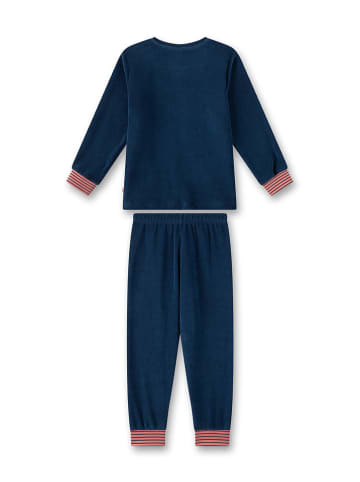 Sanetta Pyjama donkerblauw/lichtroze