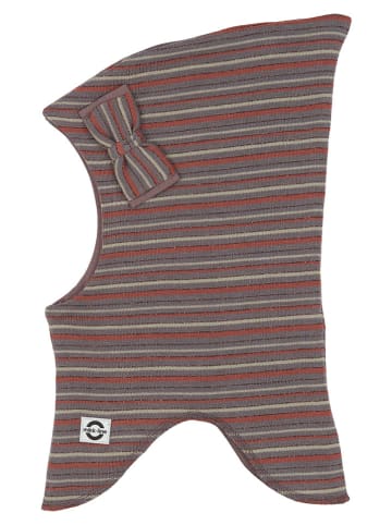 mikk-line Bivakmuts grijs/oranje