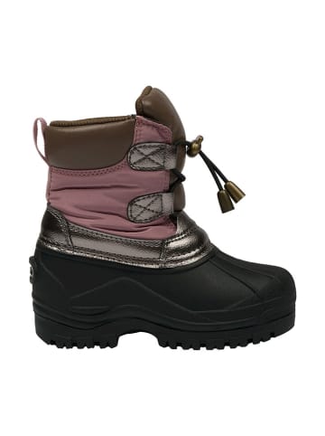 mikk-line Winterboots beskleurig/zwart