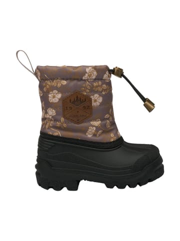 mikk-line Winterboots bruin/zwart