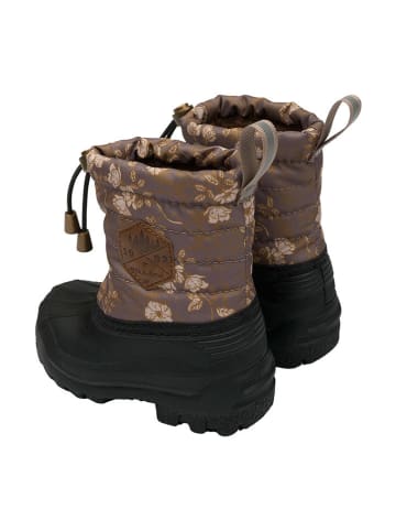 mikk-line Winterboots bruin/zwart