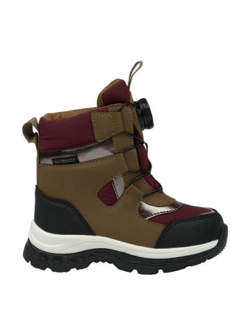 mikk-line Winterboots bruin/lichtbruin