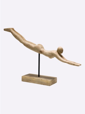 heine home Dekofigur in Beige - (B)56 x (H)32 x (T)9 cm