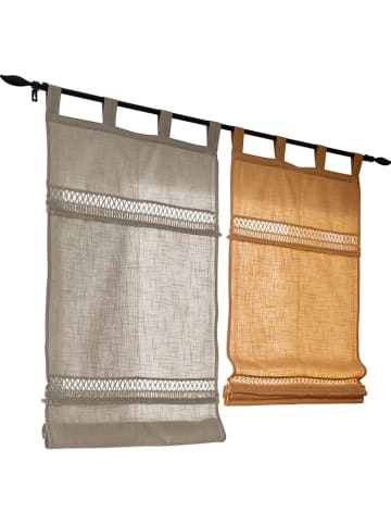 heine home Vouwgordijn beige