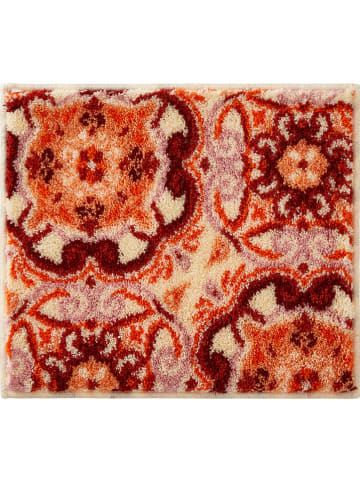 heine home Dywanik łazienkowy w kolorze beżowo-czerwonym