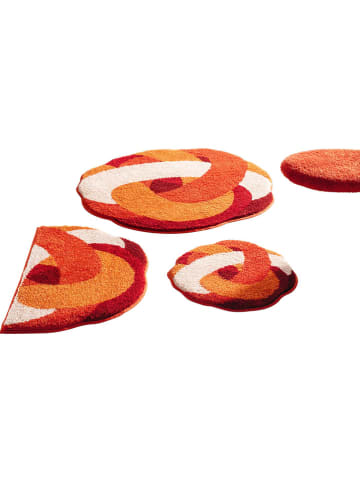 heine home Badmat rood/oranje/crème