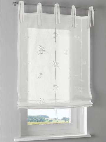 heine home Bändchenrollo in Weiß