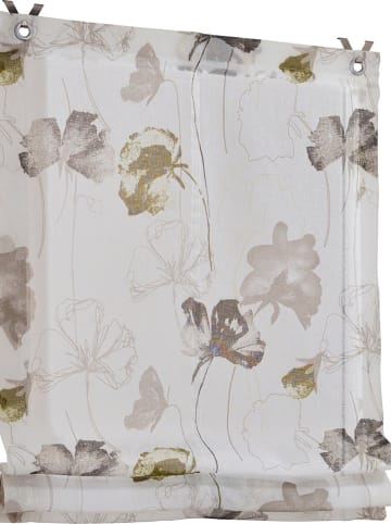 heine home Raffrollo in Weiß/ Beige