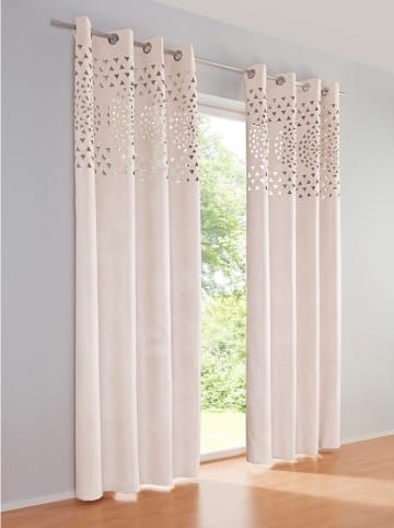 heine home Decogordijn beige