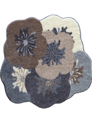 heine home Badematte in Taupe/ Blau