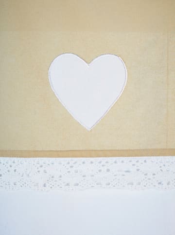 heine home Vouwgordijn wit/beige