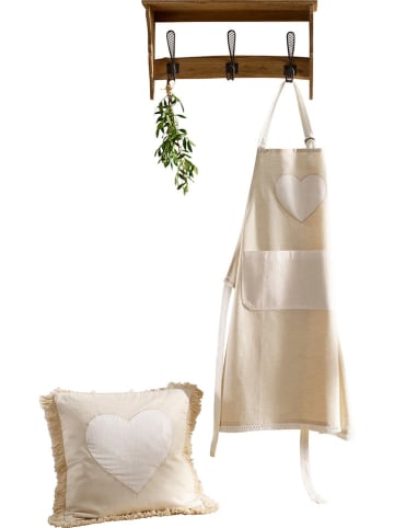 heine home Kochschürze in Beige - (L)80 x (B)75 cm