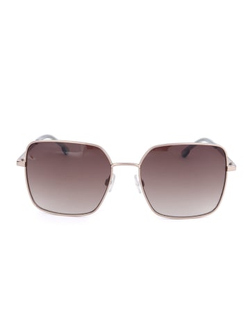 Tom Tailor Damen-Sonnenbrille in Gold/ Hellbraun
