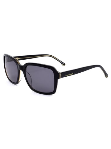 Tom Tailor Herren-Sonnenbrille in Schwarz/ Dunkelblau