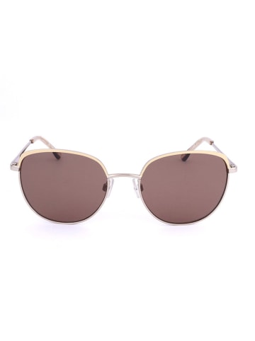 Tom Tailor Damen-Sonnenbrille in Gold/ Hellbraun