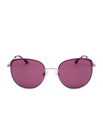 Tom Tailor Dameszonnebril zilverkleurig/bordeaux