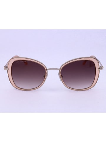 Tom Tailor Damen-Sonnenbrille in Gold/ Braun
