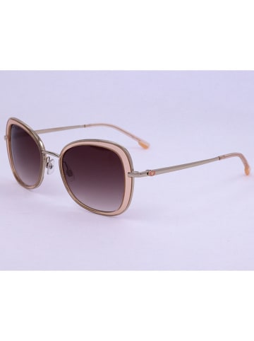 Tom Tailor Damen-Sonnenbrille in Gold/ Braun
