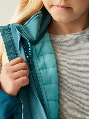 Regatta 3-in-1 functionele jas "Trekktain II" turquoise