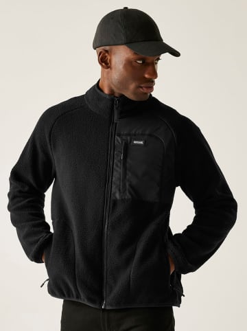 Regatta Fleecejacke "Frankie Borg" in Schwarz