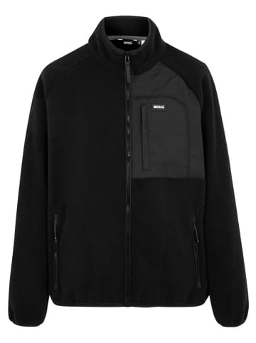 Regatta Fleecejacke "Frankie Borg" in Schwarz