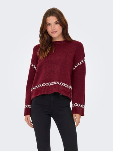ONLY Trui bordeaux