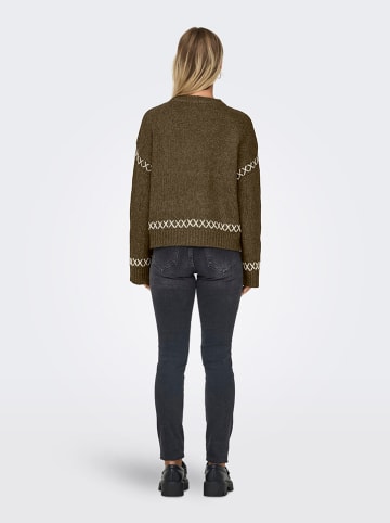 ONLY Sweter w kolorze khaki