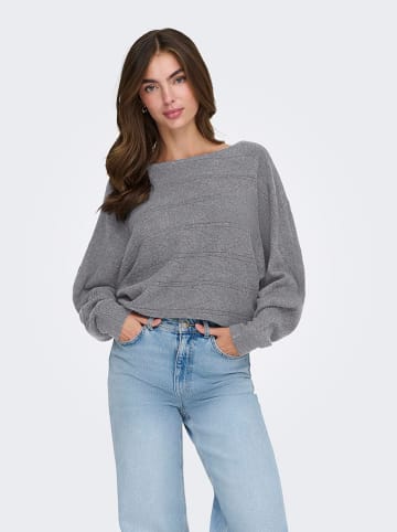 ONLY Sweter w kolorze szarym