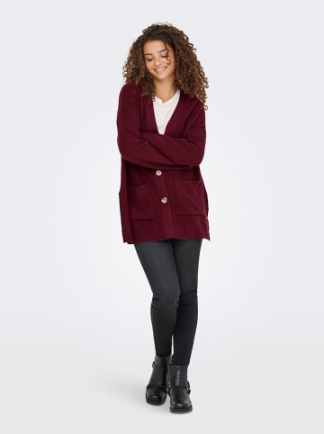 ONLY Cardigan in Bordeaux