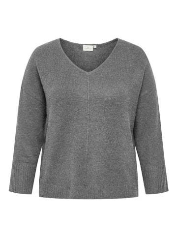 ONLY Carmakoma Pullover in Grau