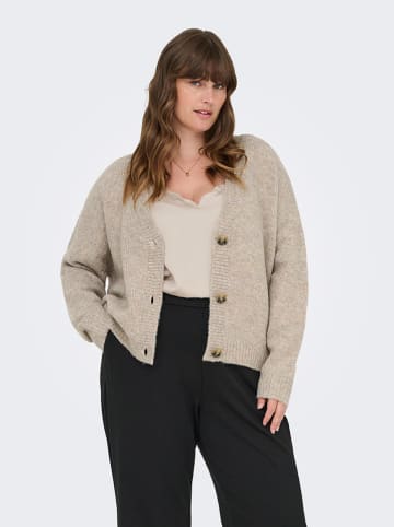 ONLY Carmakoma Cardigan in Beige