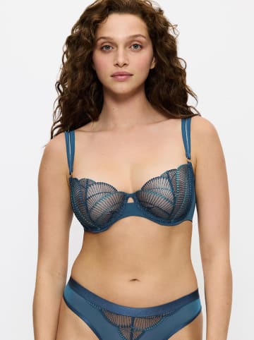 Triumph Balconette-BH "Sea Full of Stars" in Dunkelblau