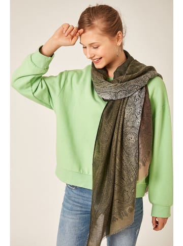 Lucky Bees Sjaal bruin/beige - (L)180 x (B)90 cm