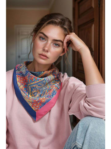 Lucky Bees Tuch in Bunt - (L)50 x (B)50 cm