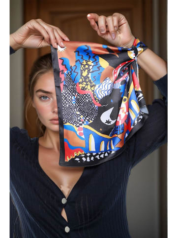 Lucky Bees Tuch in Bunt - (L)50 x (B)50 cm