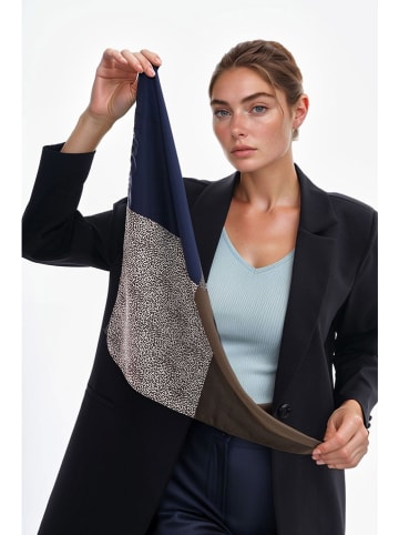 Lucky Bees Chusta w kolorze brązowo-granatowo-kremowym - 53 x 53 cm