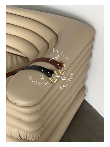 Lucky Bees Riem bruin - (L)100 cm