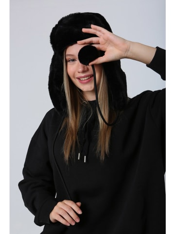 Lucky Bees Czapka w kolorze czarnym