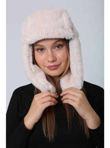 Lucky Bees Mütze in Hellrosa