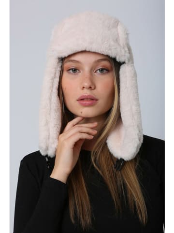 Lucky Bees Mütze in Hellrosa