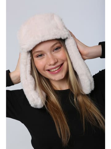 Lucky Bees Mütze in Hellrosa